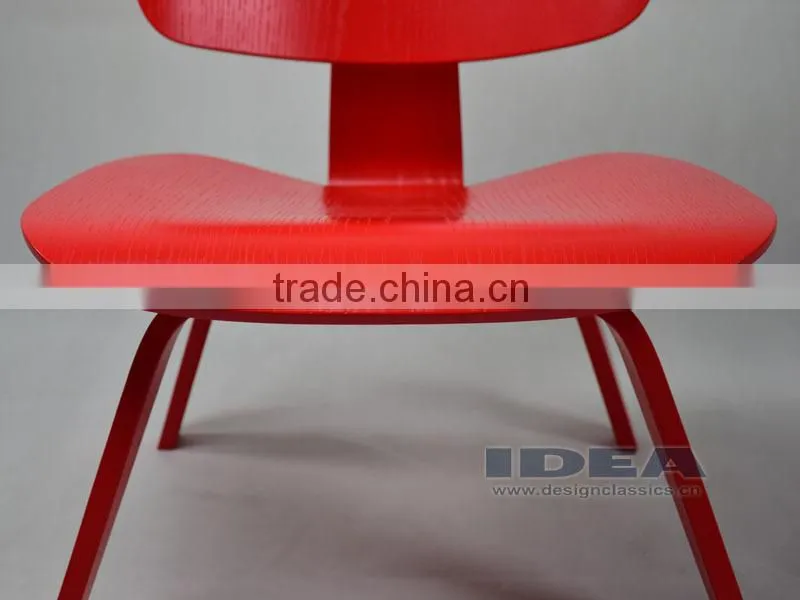 Replica Charles Plywood Lounge Chair - Red Color