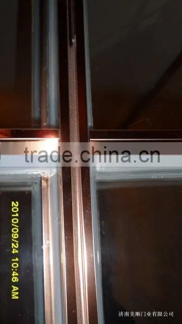 stainless steel glass door can be opened inside and outside