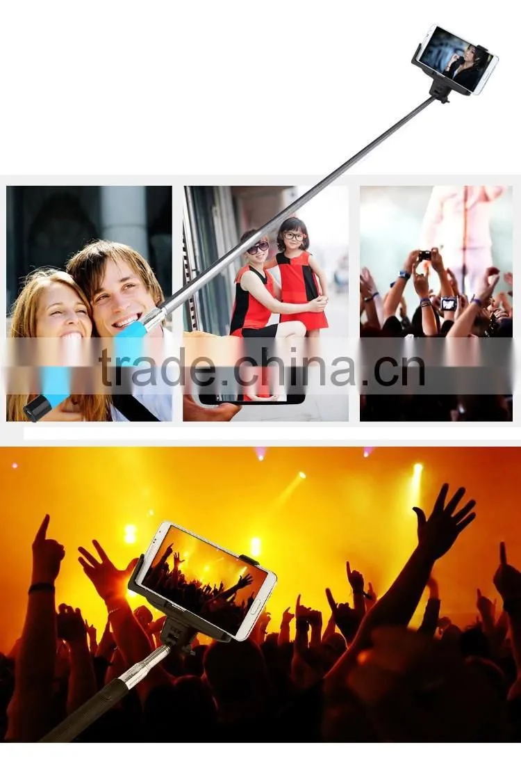 Multifuction selfie stick traveling selfie stick for flexible