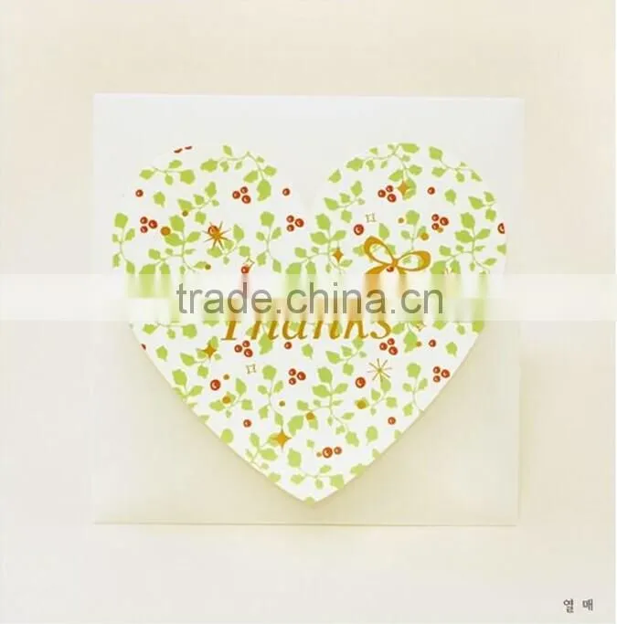 2015 handmade decoration greeting card