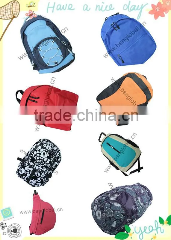 travelling backpack