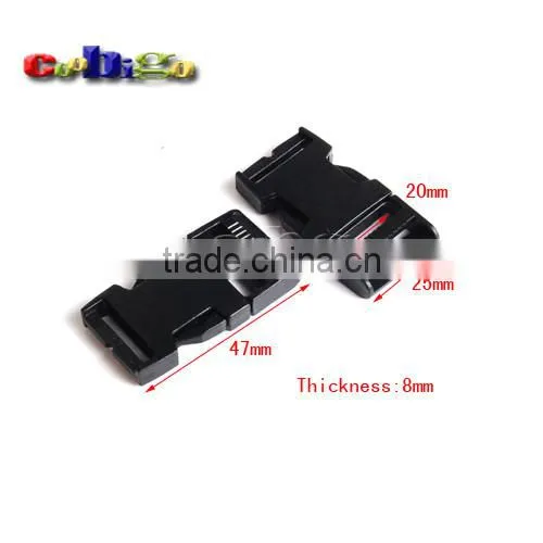 Plastic Strong Side Release Buckle For Backpack Straps Travel Bags Luggage #FLC331