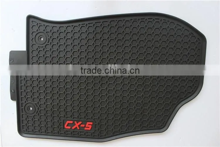 With strong hanger 3D car name for Mazda CX-5 soft car mat