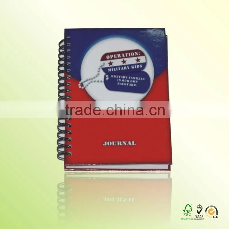 Popular designe sprial notebook with good quality