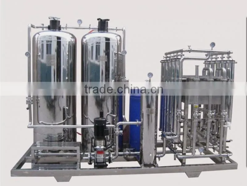 Stainless steel drinking pure water treatment