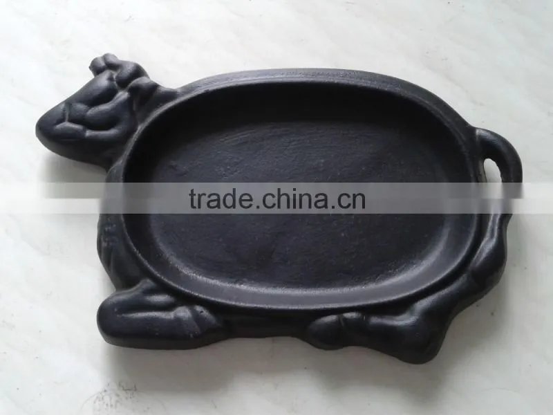 cast iron steak fried pan