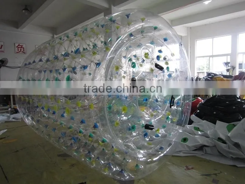 High Quality Inflatable Water Roller Water Racing Roller Transparent