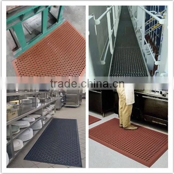 China factory of outdoor durable UV proof boat rubber flooring