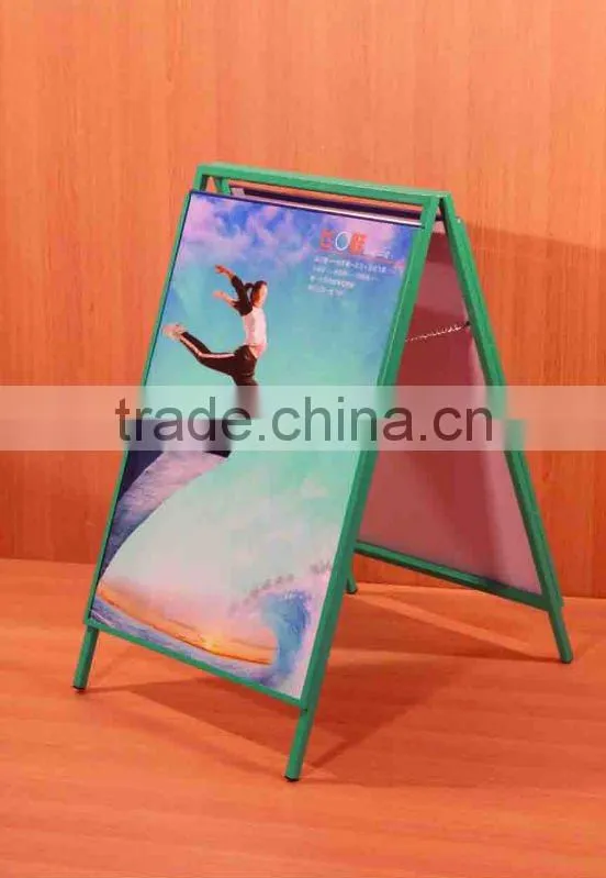 metal foldable poster display