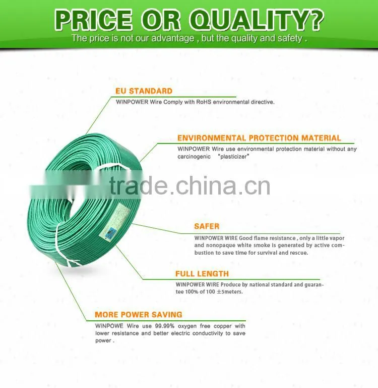 UL1672 16AWG electronic wire with pvc cover