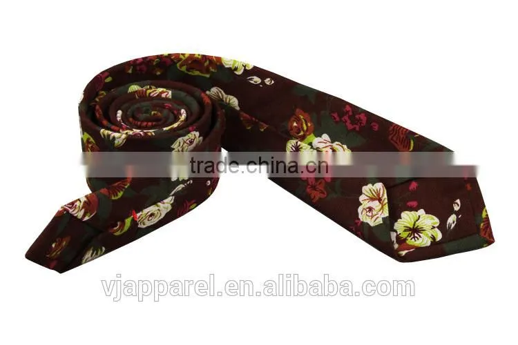Fentone Floral Twill Necktie