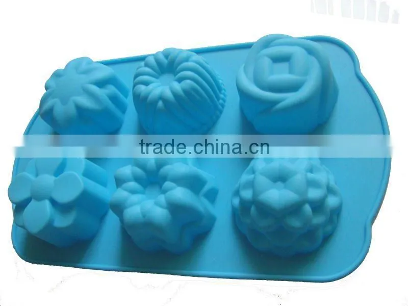 factory wholesaler cheap price lovely silicone mold ice cube tray