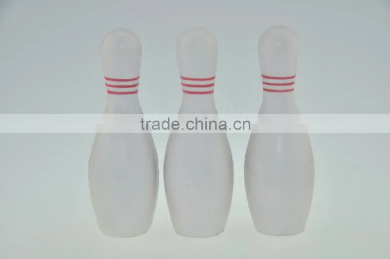 Promotional PU soft bowling stress ball toy set for kids