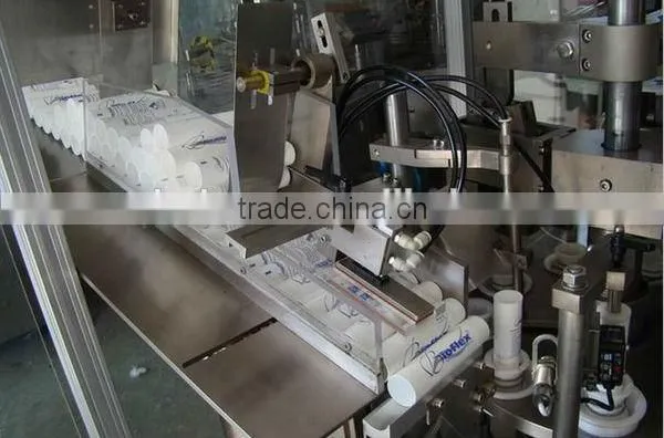PFS-60 Toothpaste tube filler and sealer/Tube filler and sealer ( inner-heating type)/collapsible tube filler