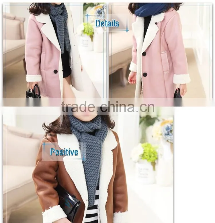 high quality baby girl faux fur winter coats