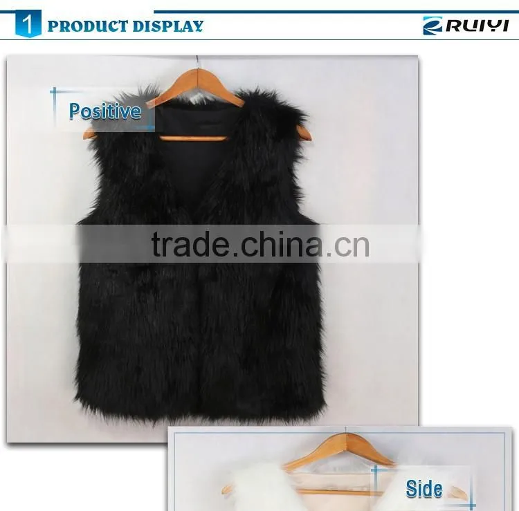 blank faux fur jacket faux fur vest