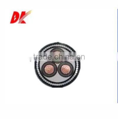 High Voltage 15kv Cable XLPE Insulated PVC Sheathed Medium Voltage Power Cables