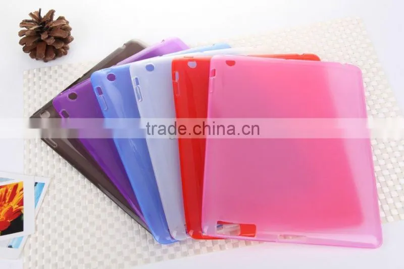Ultraslim Flexible Pure Color TPU Case for iPad 2,3,4,5