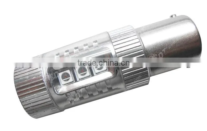 1156 P21W S25 car LED bulb, 80W Reverse Backup Tail Light