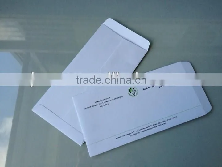 China offset printing on paper envelope