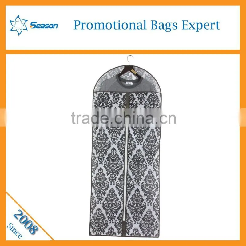 Sexy leopard suit cover bag foldable garment bag suit cover