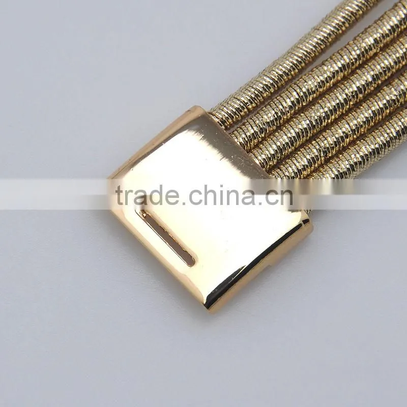 Trendy Jewelry Gold Elastic Multilayer Bio Magnetic Bracelet