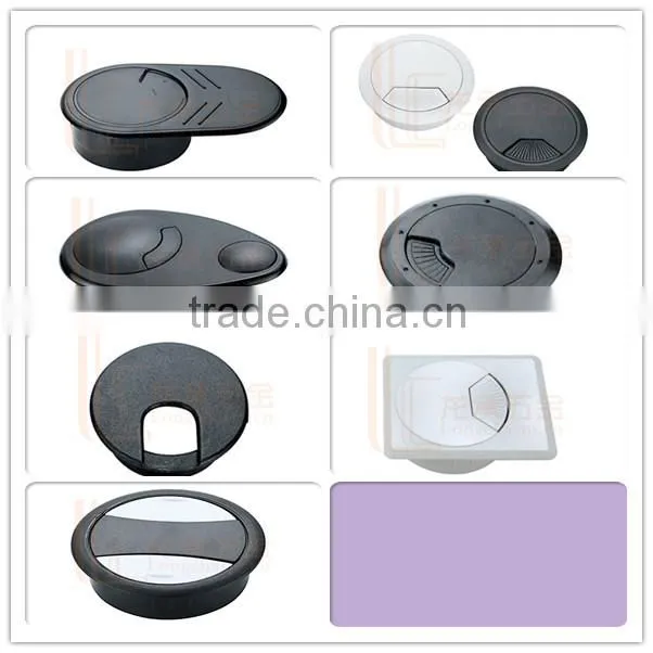 60mm/80mm alloy metal office desk wire cable grommet from china supplier