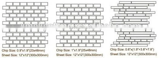 American Standard Good Quality Rhombus Shaped White Marble Mosaic Tiles