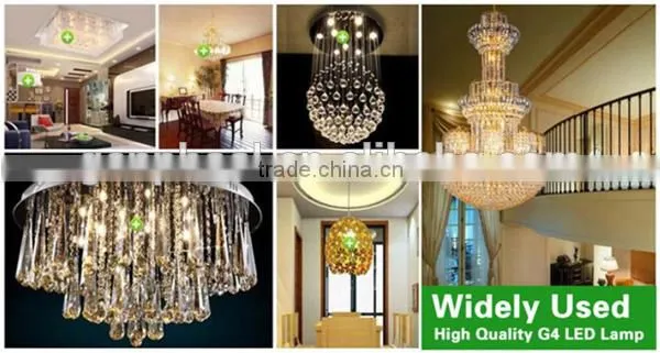 Hot Sale 360 degree 10-20v 3.5w Silicone led g4 lamp