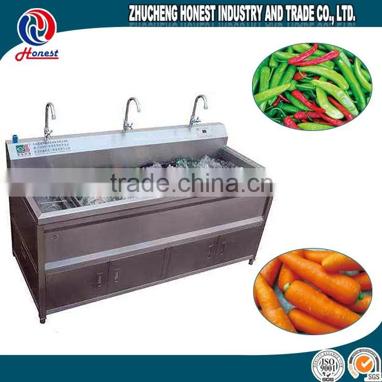 High efficiency fruit and vegetable washer
