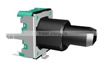HW-12EH7H24B rotary encoder with flat shaft electric 12&24 detents rotary encoder