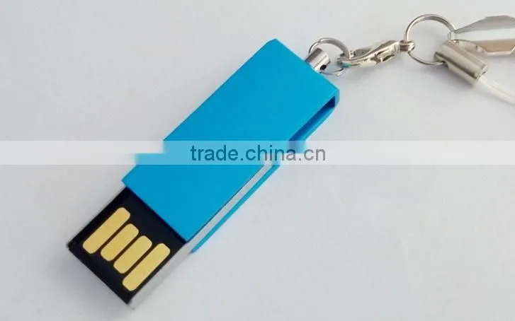 Metal spinning flash drive, Rotating clip u disk