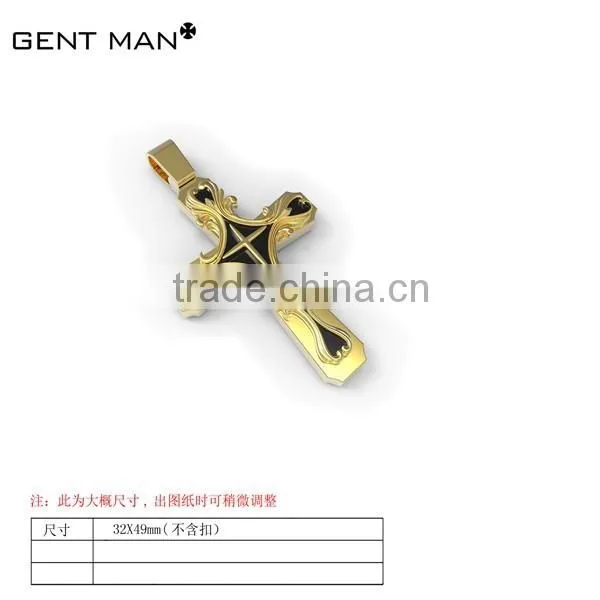 new products 2016 Fashion Jewelry cross pendnat necklace for men