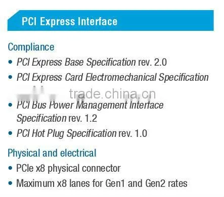 QLE2564 QLogic 8Gbps Quad-Port Fibre Channel PCIe Host Bus Adapter