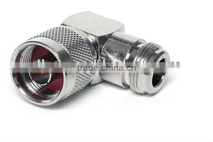 n male to female connector n type right angle connector