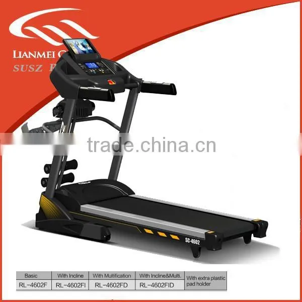 home use treadmill with Max. 130 kg user weight, 16KM speed, 2.5 HP AC /DC motor and auto incline