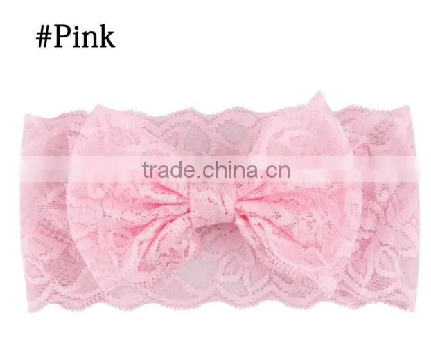 The hot spot in children with lace bow and explosion of 2016 new baby hair