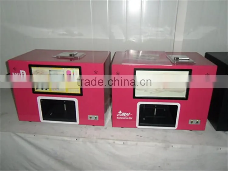 Smart Touch Screen Windows XP Digital Nail Art Printing Machine