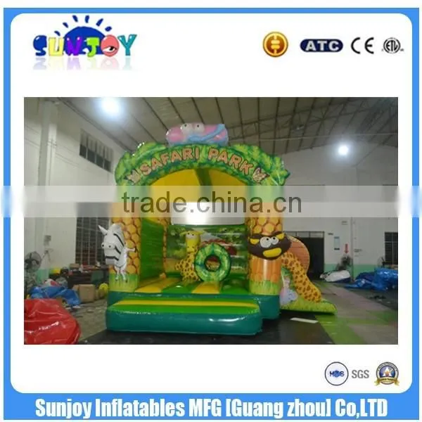 Hot selling best price small combo inflatable castle combo for kids
