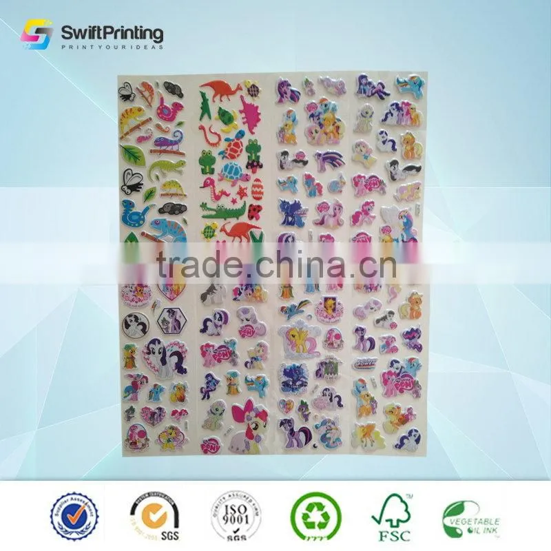 Top level stylish high quality static sticker printing