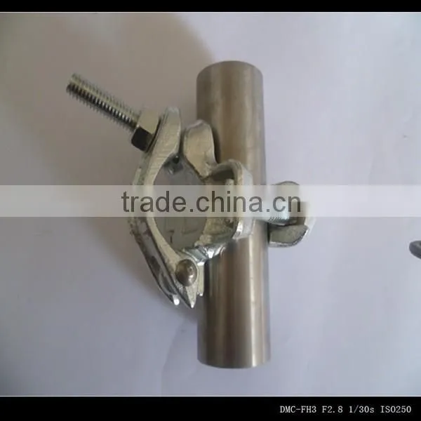 BS1139/EN74 Scaffolding fixed right angle forged tube double coupler for structure scaffold