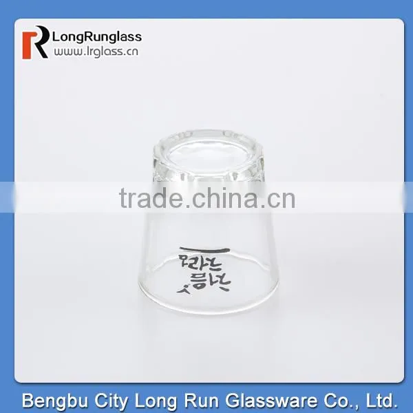 LongRun bengbu new product for 2015 transparent wine glass cup with customize logo