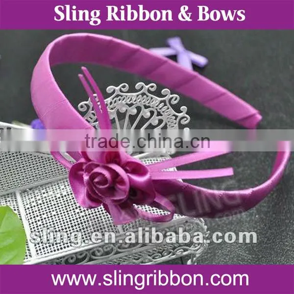 Hot Sales Handmade Satin Ribbon Hair Clasp Wholesale