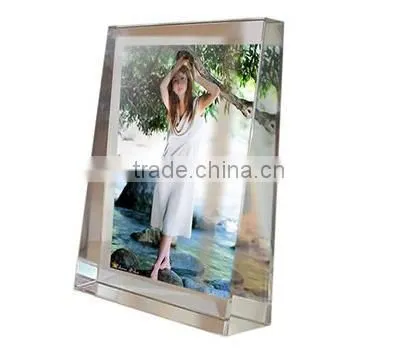 2016 Customized glass photo frame