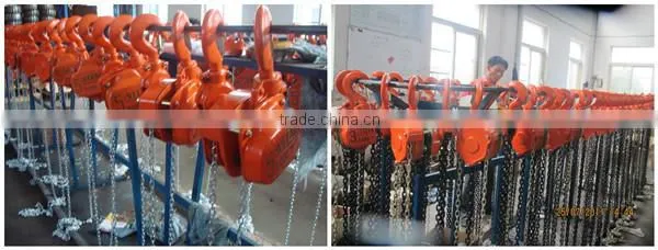 Hand Force manual chain hoist vital chain hoist