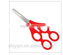 New Design Different Blade Shape Full Plastic Student/Children 6.5" Scissors