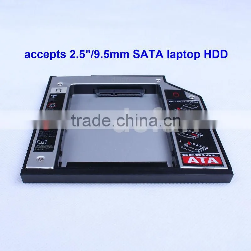 2nd Hard Drive HDD Case for Dell Laptop E6410 E6510 E4300 E4310 M4500