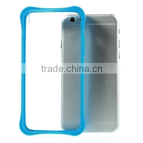 New Arrival Transparent Plastic + TPU Case for Apple iPhone 6 4.7"