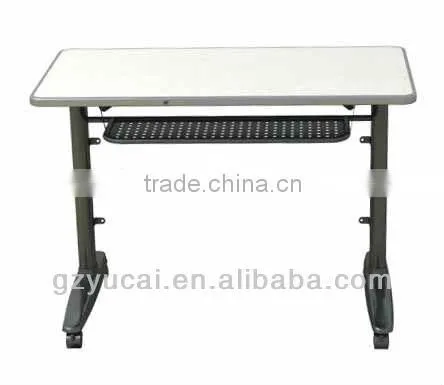 Moveable double school desk/boardroom table