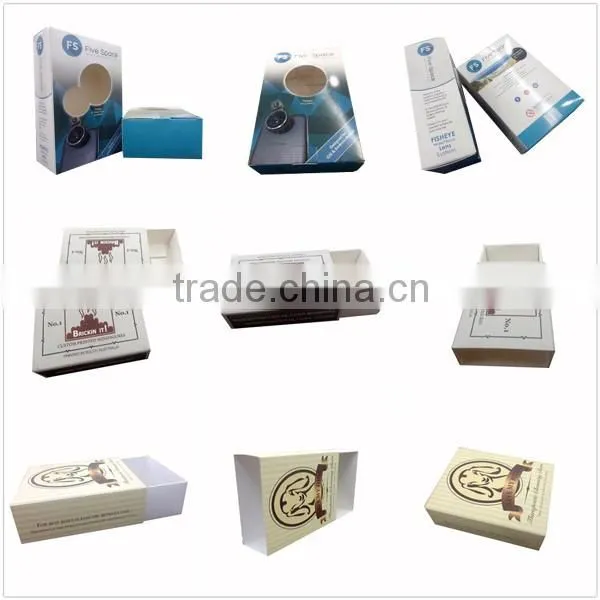 Luxury custom printing logo paper gift box 300 gsm hard packaging paper box